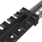 Peine de montaje en carril DIN Detasultra APDM 180 con clips metálicos 1733000012 Peine de montaje en carril DIN Detasultra APDM 180 con clips metálicos 1733000012
