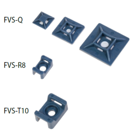 DETAS FVS-Q1 Clip de fijación para abrazaderas de cable metal detectables 1733021305