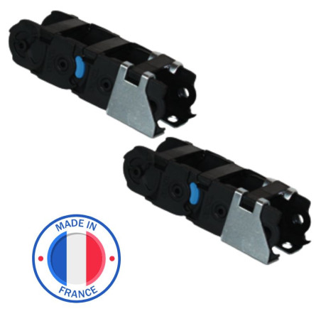 Decril Jeu de pattes d'attache inox pour chaîne porte câbles 3010D D698392  Fabrication Française