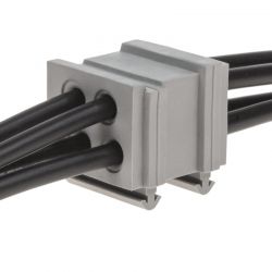 Detas SPP M4bG grau Kleine Kabelverschraubungsdichtung max. 4 Kabel 1731020505