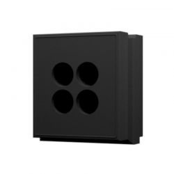 Detas SPC 4x5b Black Fended joint for passage of Opening Cable 1731052635