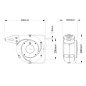 Earthing reel - 10m cable section 16mm2 13.5894XL Earthing reel - 10m cable section 16mm2 13.5894XL